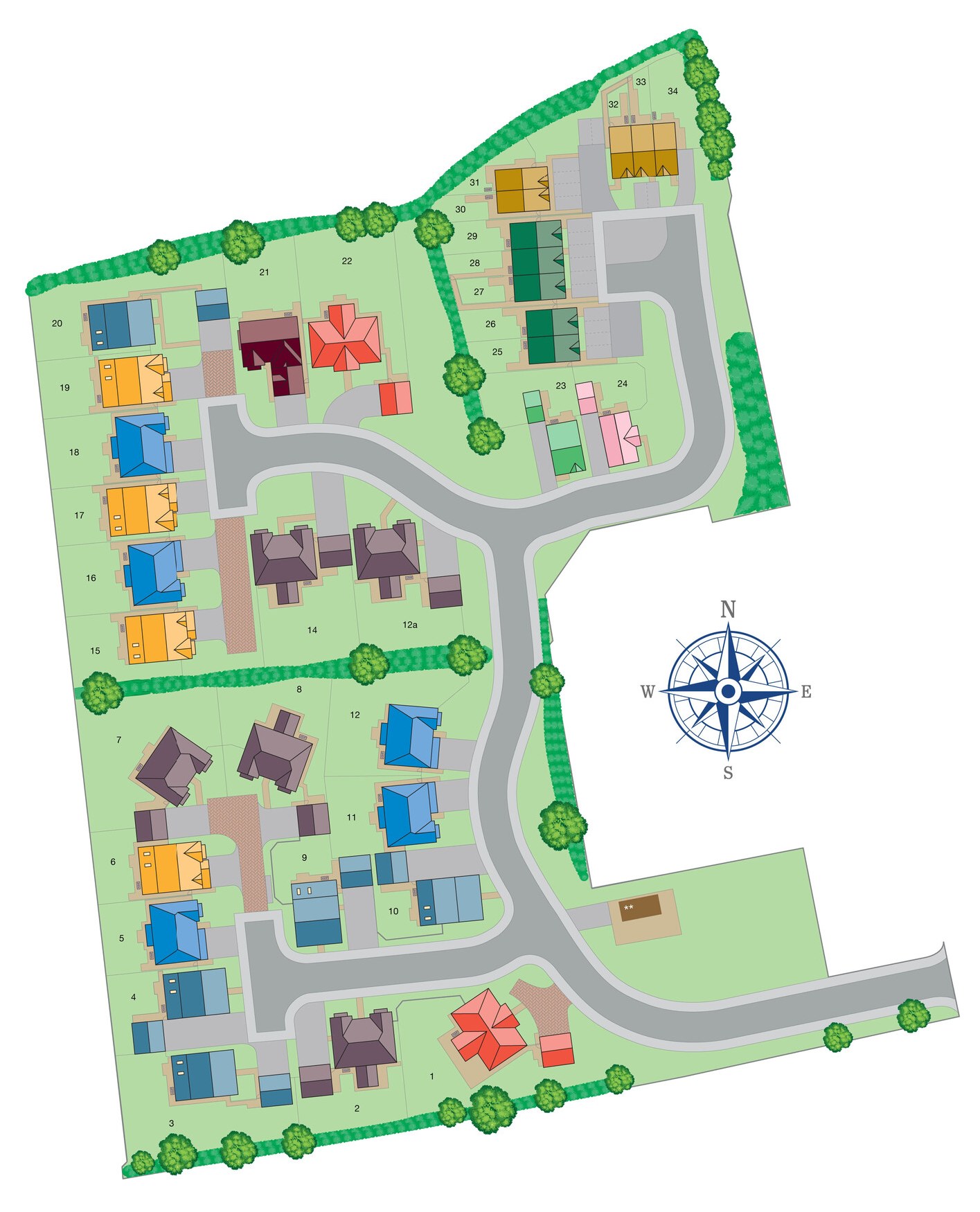 Highcroft site plan