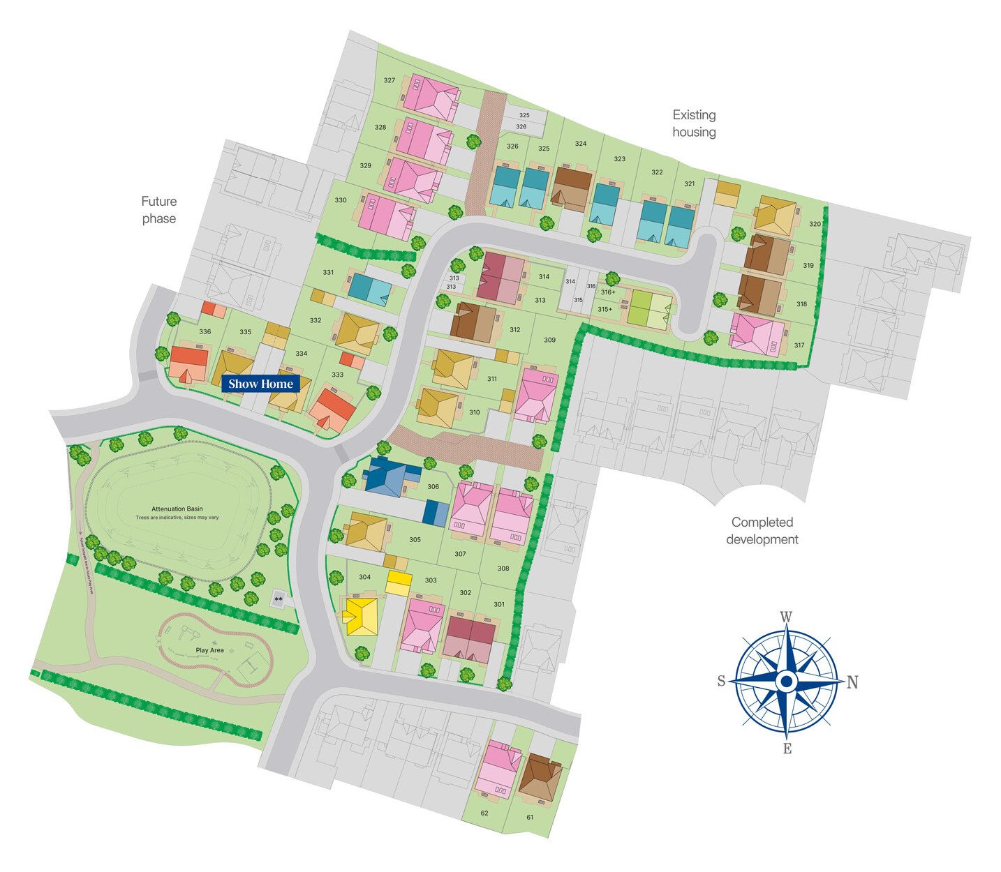 Cavendish Gardens site plan