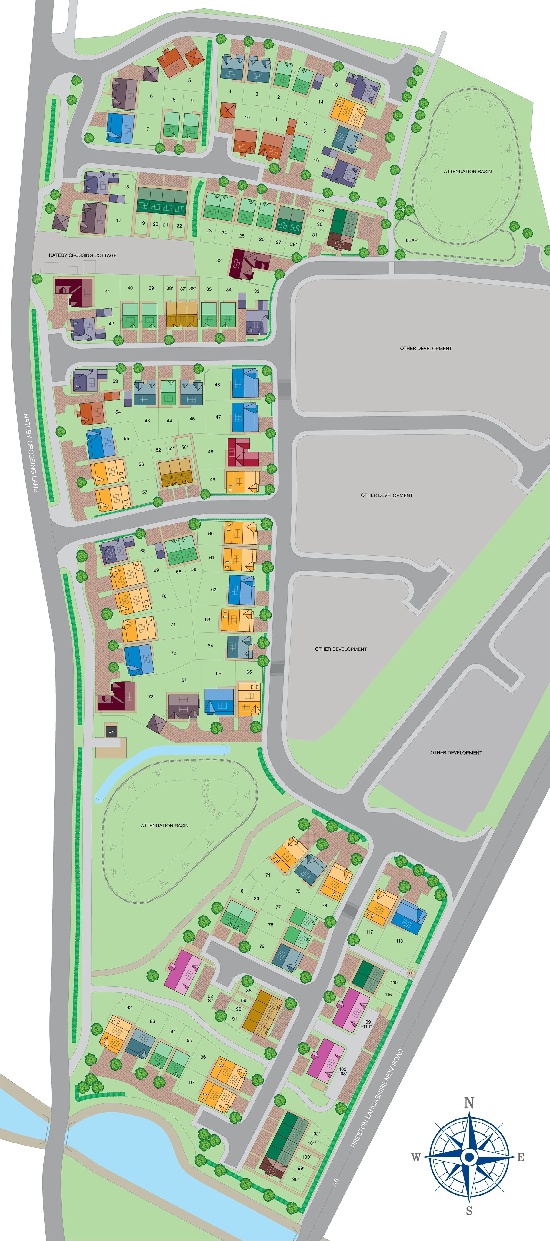 Edendale Park site plan