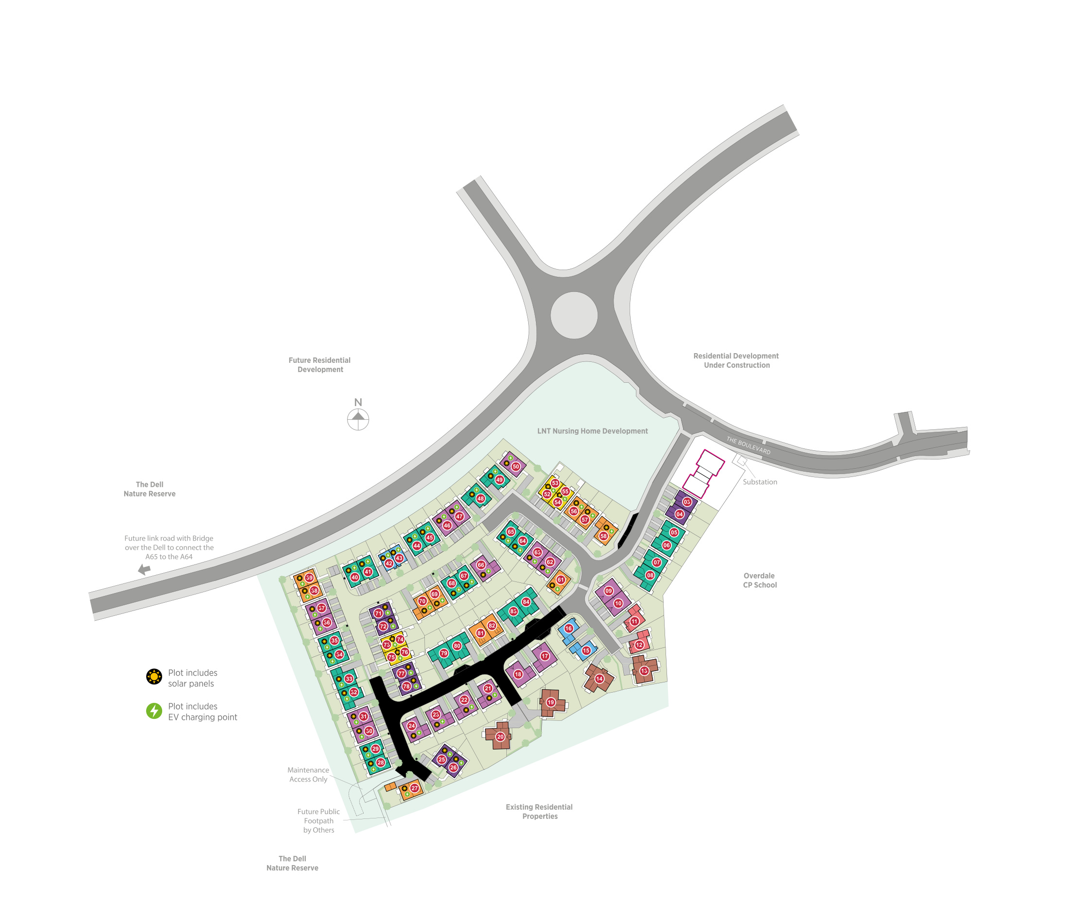 Sandcastles site plan