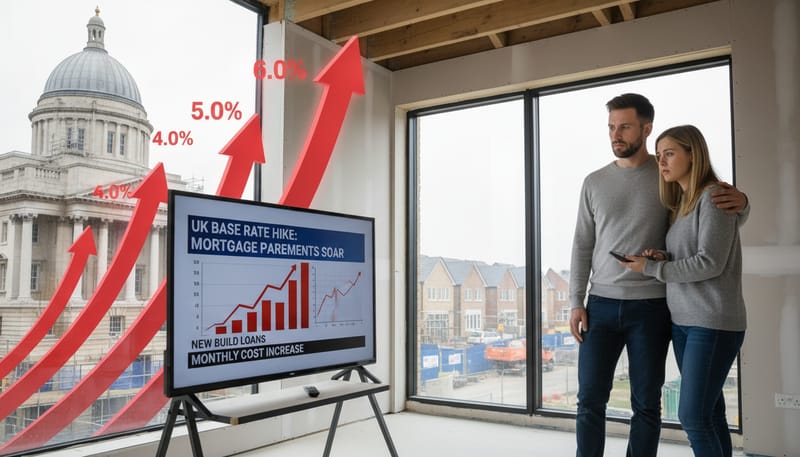 How Rising Base Rates Affect Your New Build Mortgage Options