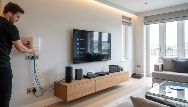 Setting Up Broadband, Media, and Tech in Your New Build