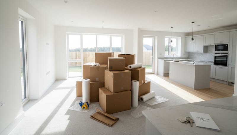 New Build Moving Costs: Complete Budget Breakdown, Hidden Expenses, Developer Incentives That Save Money, and How to Reduce Every Cost