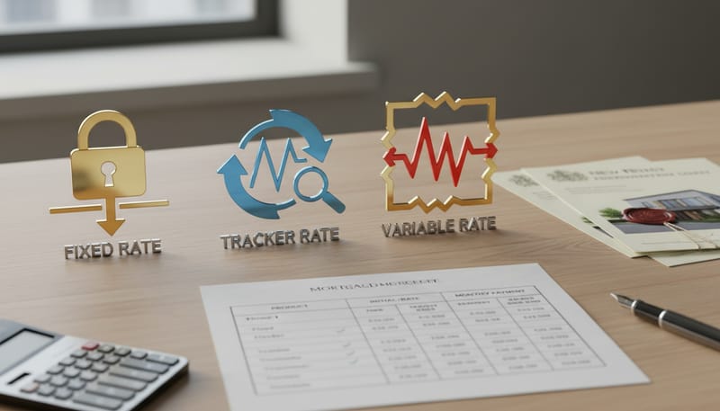 New Build Mortgages Explained: Fixed, Tracker, Variable, and Every Mortgage Type Available in 2026