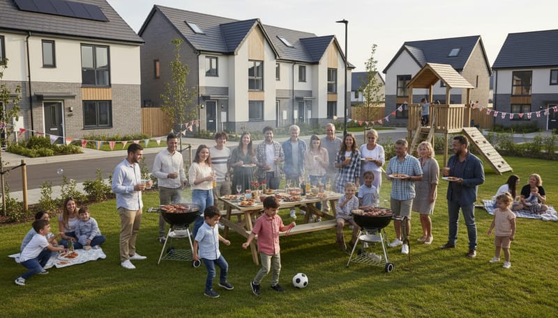 How to Build a Community on a New Build Estate
