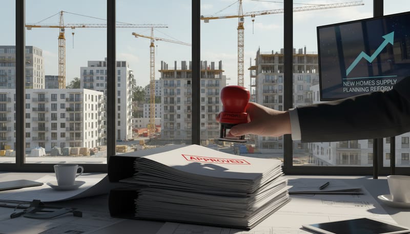 How Planning Reform Is Affecting New Build Supply