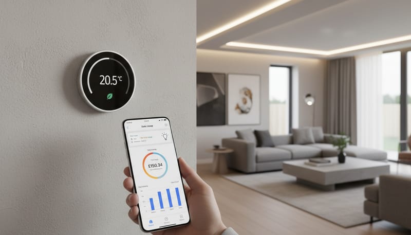 Smart Home Energy Management for New Builds: Save Money Automatically