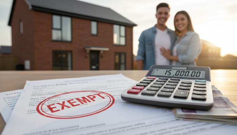 Stamp Duty Relief for First-Time Buyers on New Builds