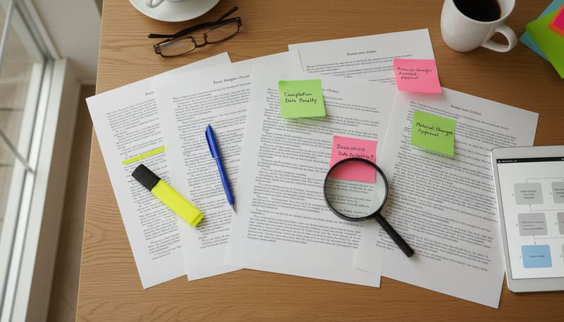 New Build Contracts Decoded: Every Clause Explained, Red Flags to Spot, and What You Can Negotiate