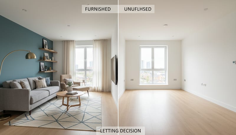 Furnished vs Unfurnished: Letting Your New Build Investment