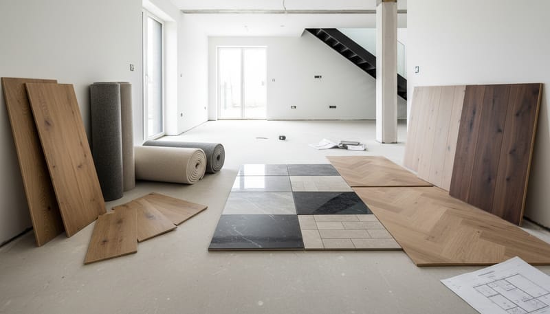 Flooring Options for New Build Homes: LVT, Carpet, Tile, and Engineered Wood