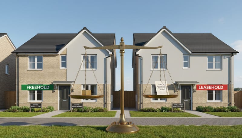 Leasehold vs Freehold New Builds: Legal Differences Explained