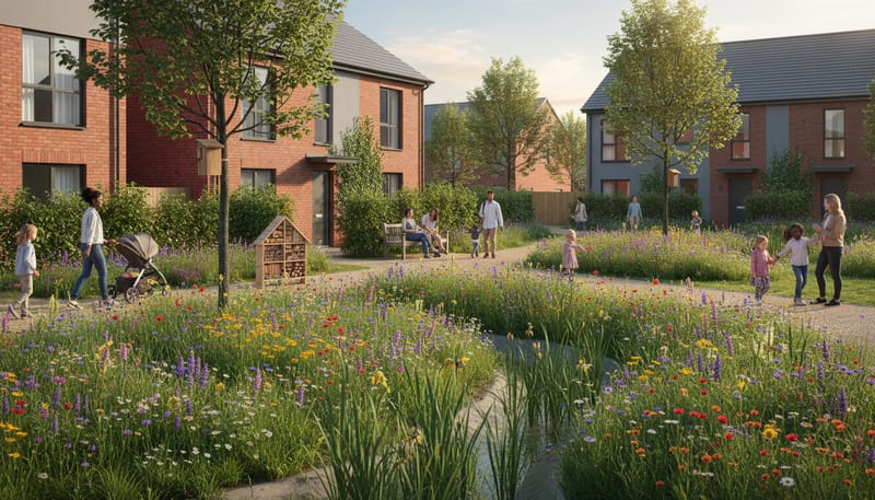 Biodiversity and Landscaping in New Build Developments