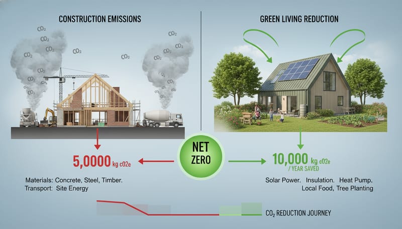 New Build Carbon Footprint: How Green Is Your New Home Really?