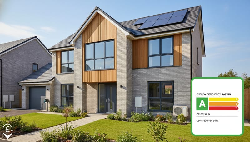 New Build EPC Ratings Explained: What A, B, and C Mean for Your Energy Bills