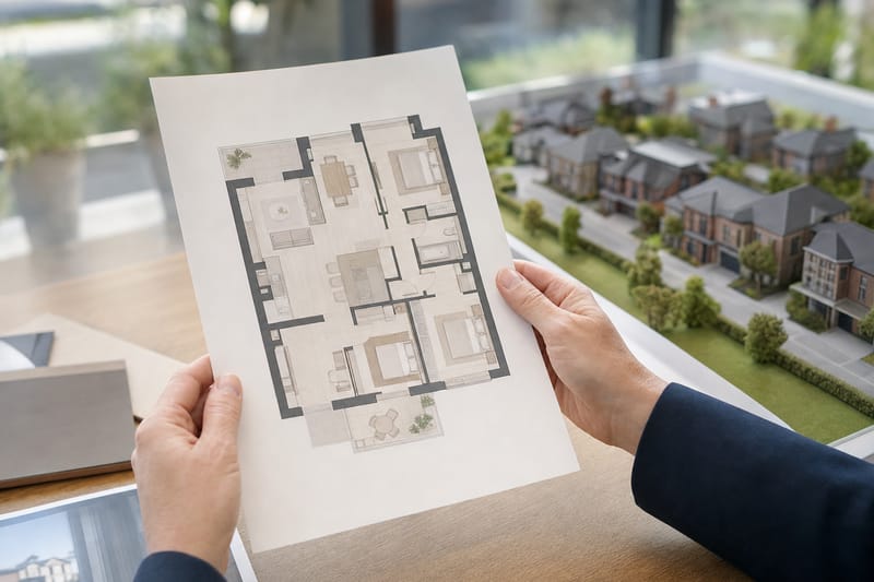 How to Read a New Build Floor Plan Before You Reserve a Plot