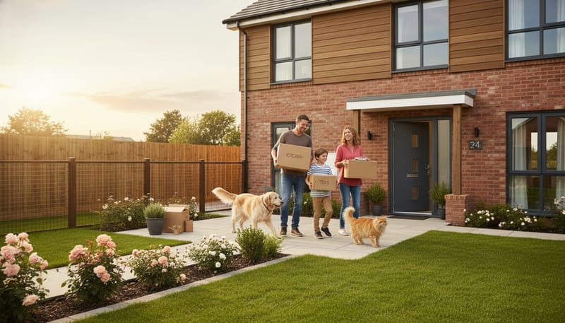 Buying a New Build with Pets: Garden, Space, and Lease Terms