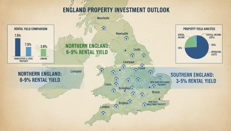 New Build Investment Yields: Northern vs Southern England