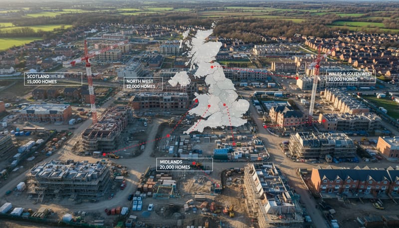 New Build Housing Starts: Regional Analysis 2026