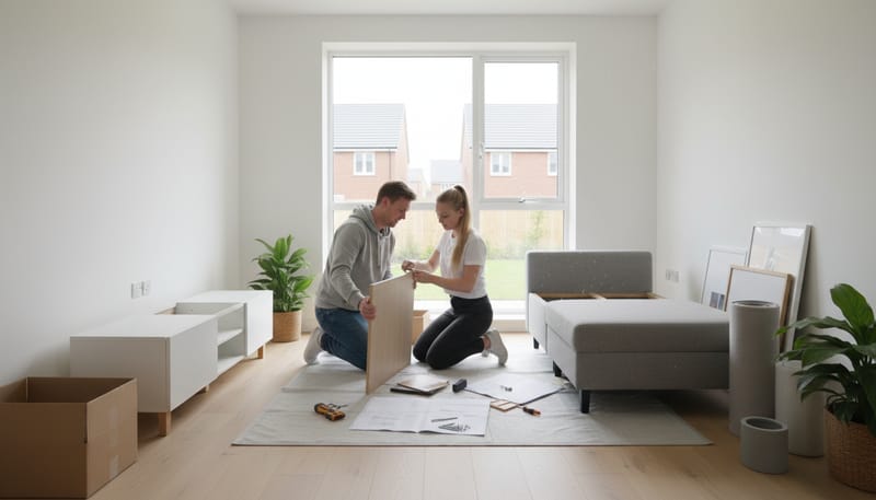 Furnishing Your First New Build Home on a Budget