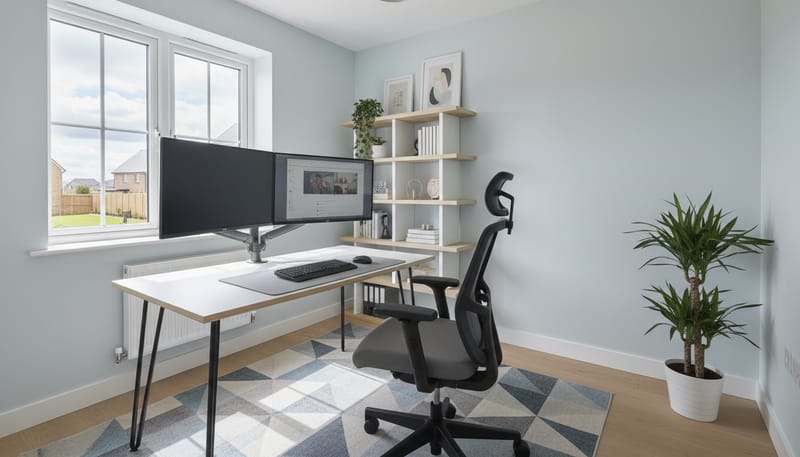 Working From Home in a New Build: Setting Up a Home Office