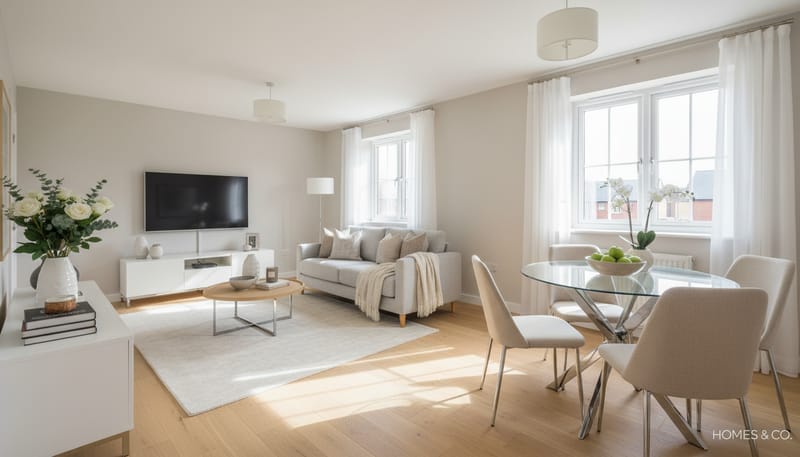 Styling a New Build Home for Resale: What Adds Value