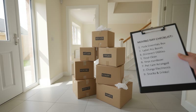 Moving Costs Checklist for New Build Buyers