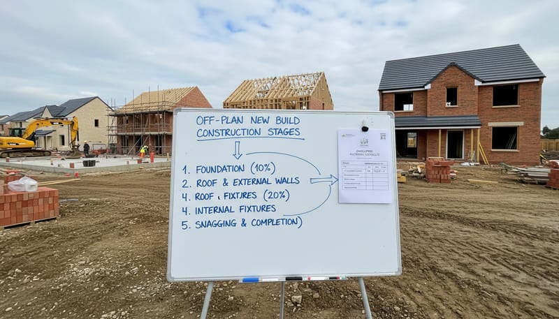 How Build Stage Payments Work for Off-Plan New Builds